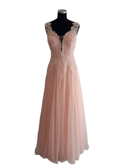 Pink Apricot with Beads