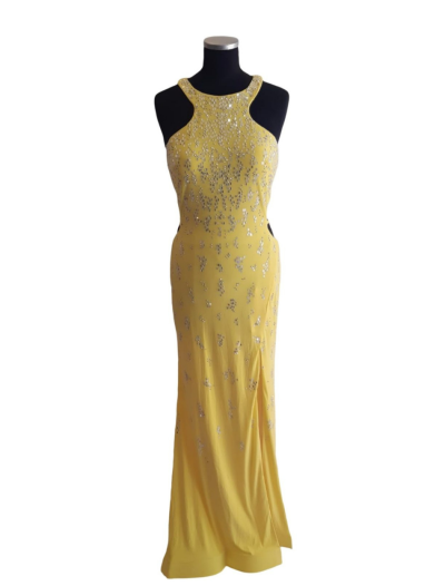 Yellow High Neck