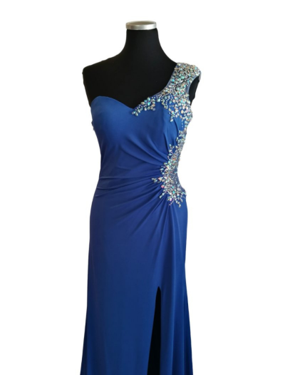 Blue One Shoulder