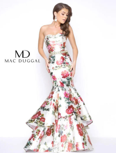 Flower Print Mermaid