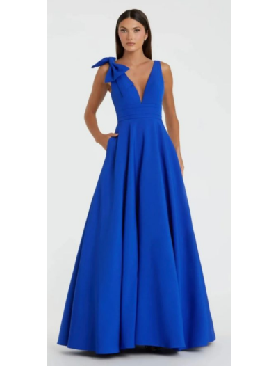 Blue with Bow on Strap