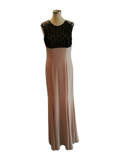 Gold with Black Lace